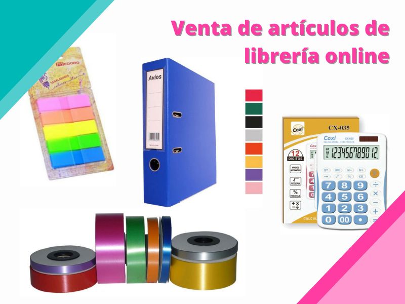 Venta de artículos de librería online
