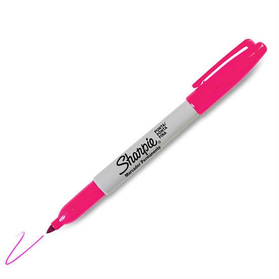 Marcador Sharpie Perm Fino Rosa