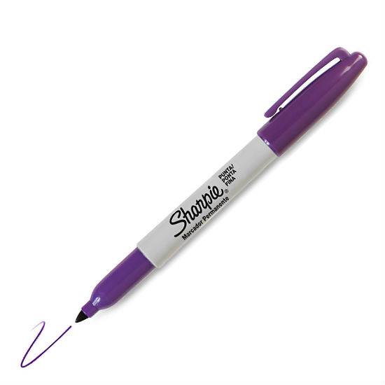 Marcador Sharpie Perm Fino Violeta