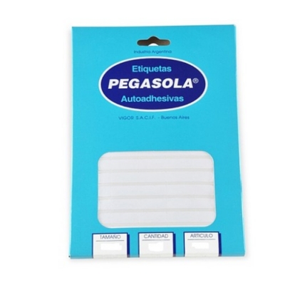 Etiqueta Pegasola 3001 8mm