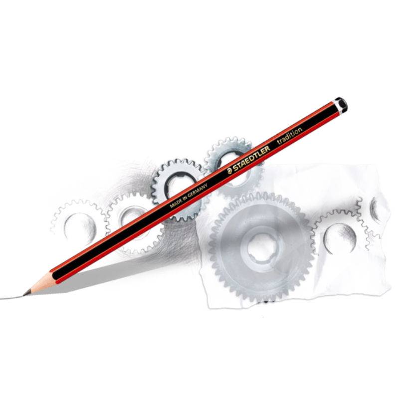 Lapiz Staedtler Tradition 6B