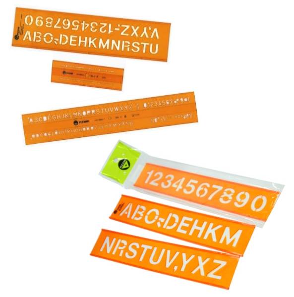 Letrografo Pizzini 5880 De  3 Mm.