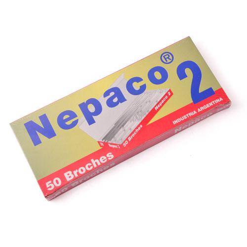 Broche Nepaco Nro.2 X 50u