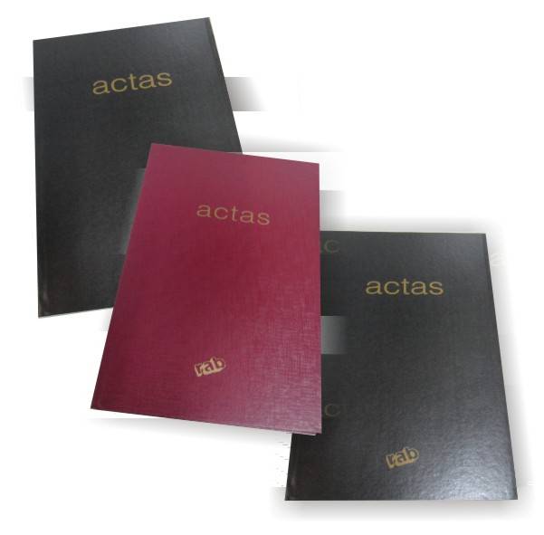 Libro De Actas Rab 3 Manos -2241-