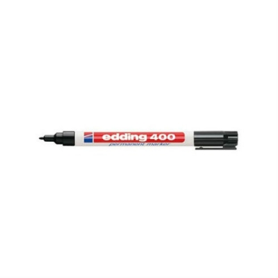 Marcador Edding 400 Fino Negro
