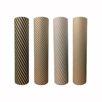Papel P/Regalo Bobina Kraft 60X140