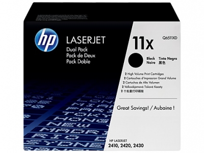 Toner Hp Q6511Xd, P/ Laserjet 2410