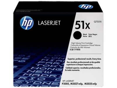 Toner Hp Q7551X, P/ Laserjet P3005