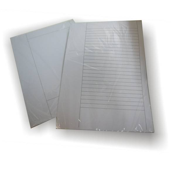 Papel Marginado Notarial Rayado X100H