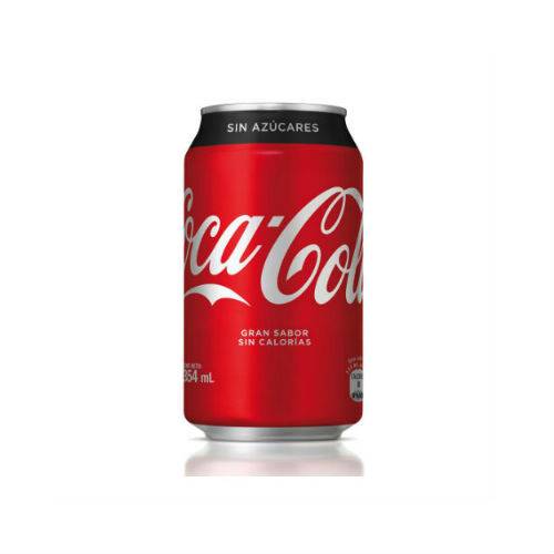 Gaseosa Coca Cola Sin Azucar Lata