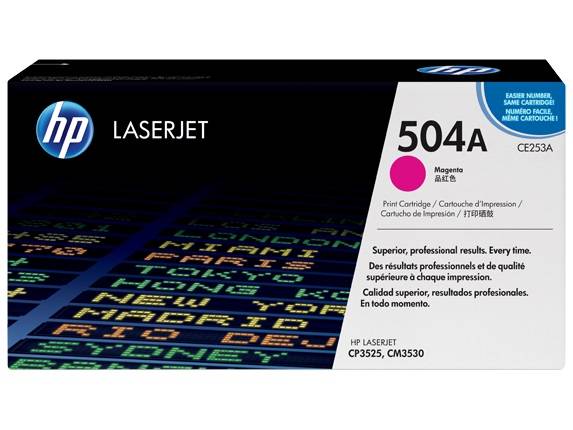 Toner Hp 504A/Ce253A P/Cp3525/3530