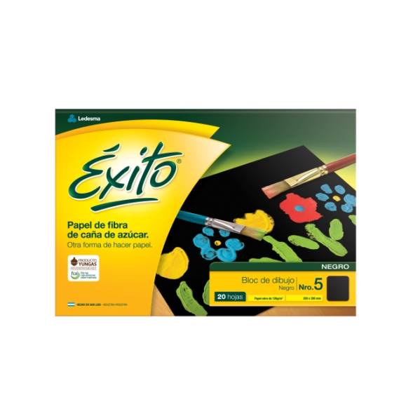 Repuesto Dibujo Exito Nº5 Negro X5