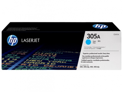 Toner Hp Ce411A #305A Cyan
