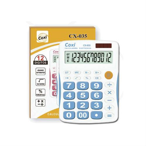 Calculadora Coxi Cx-035 12 Digitos