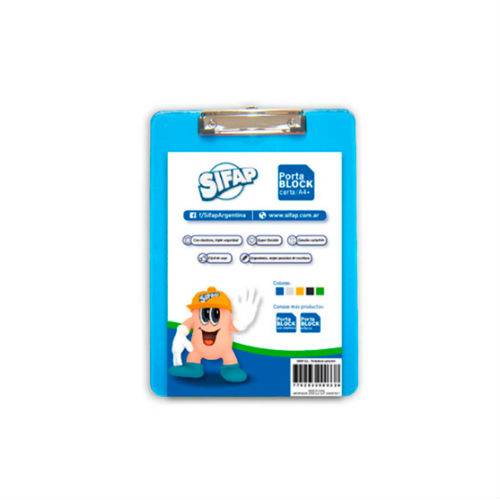 Placa Plastica Sifap A4