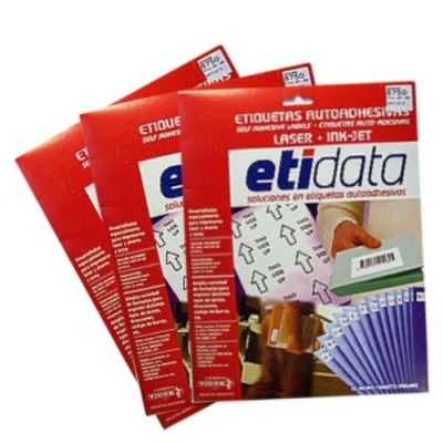 Etiq Etidata 8716 Carta 89x41.3