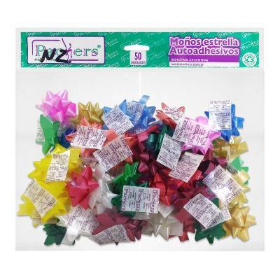 Moño Ribbonette Nº4 Med Liso X50