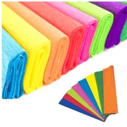 Papel Crepe Rojo