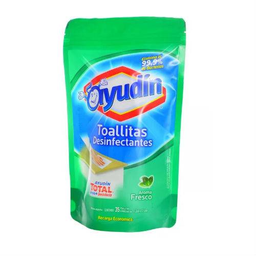 Toallitas Desinfectantes Ayudin Repuesto X35U