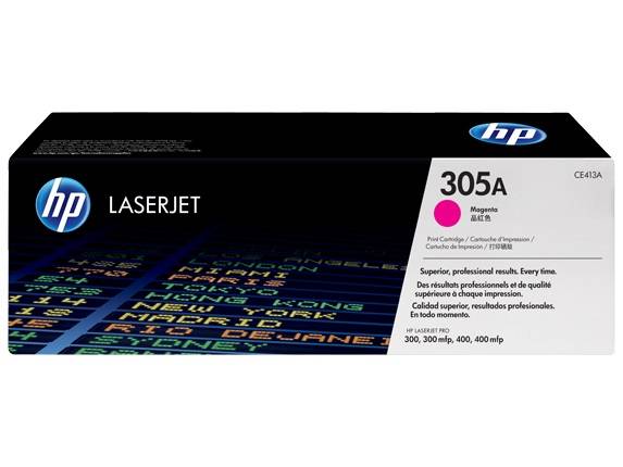Toner Hp Ce413A #305A Magenta
