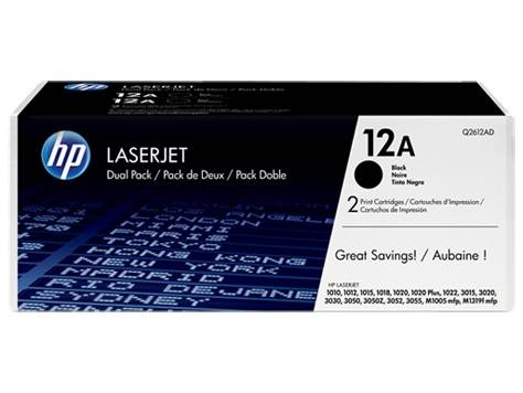 Toner Hp Q2612Ad, P/ Laserjet 1015/