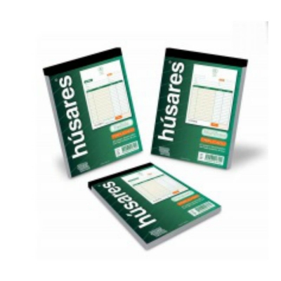 Talonario Husares 1615 Neutro Grande Triplicado