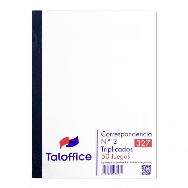 Talonario Correspondencia Nº2 Triplicado