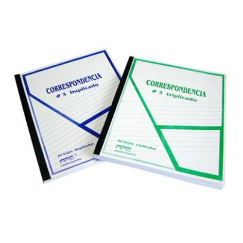 Talonario Correspondencia Nº3 Duplicado