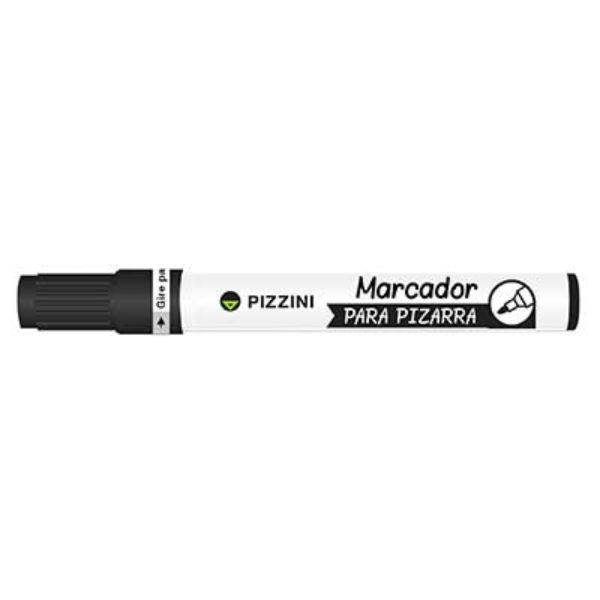 Marcador Pizzini Para Pizarra Negro