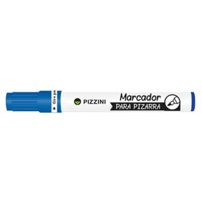 Marcador Pizzini Para Pizarra Azul
