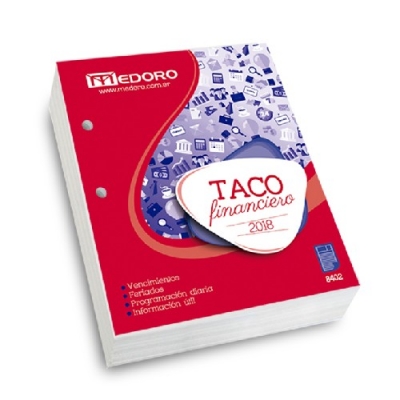 Taco Calendario Financiero Medoro