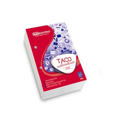 Taco Calendario Medoro
