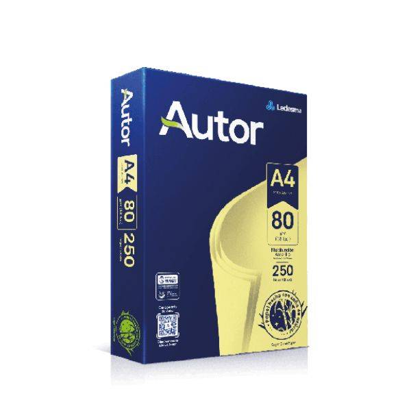 Resma Ledesma Autor Color A4 80 Amarillo