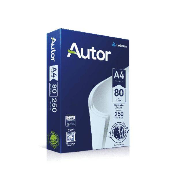Resma Ledesma Autor Color A4 80 Celeste
