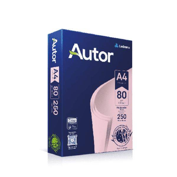 Resma Ledesma Autor Color A4 80 Rosa