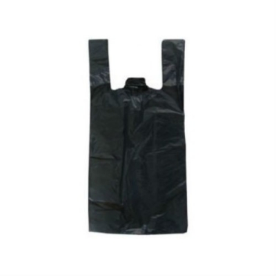 Bolsa Camiseta Negra Baja Densidad (gruesa) 60x80
