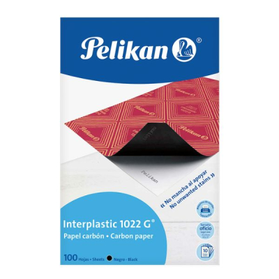 Papel Carbon Pelikan Negro X 100