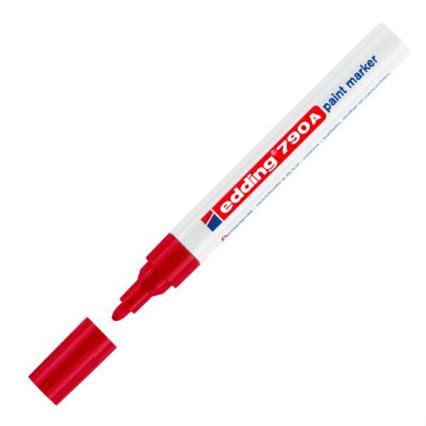 Marcador Edding 790A Rojo