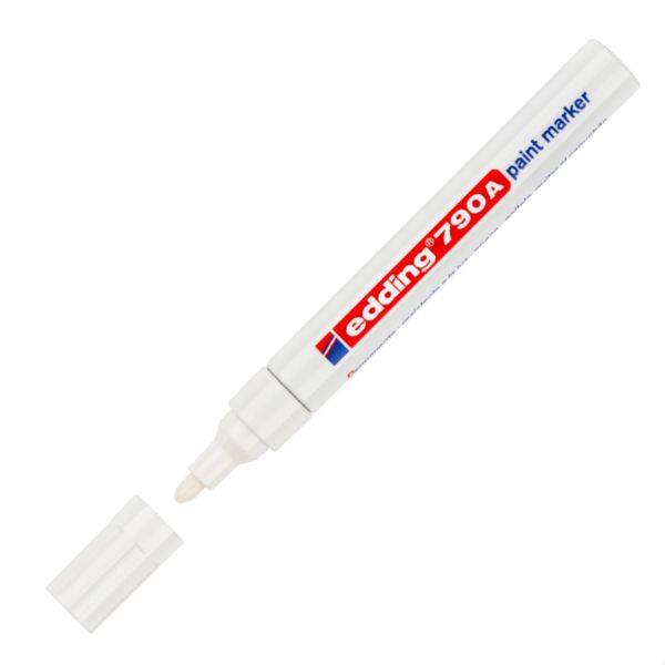 Marcador Edding 790A Blanco