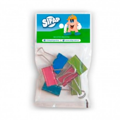 Super Clip Sifap De 31 Color X 6