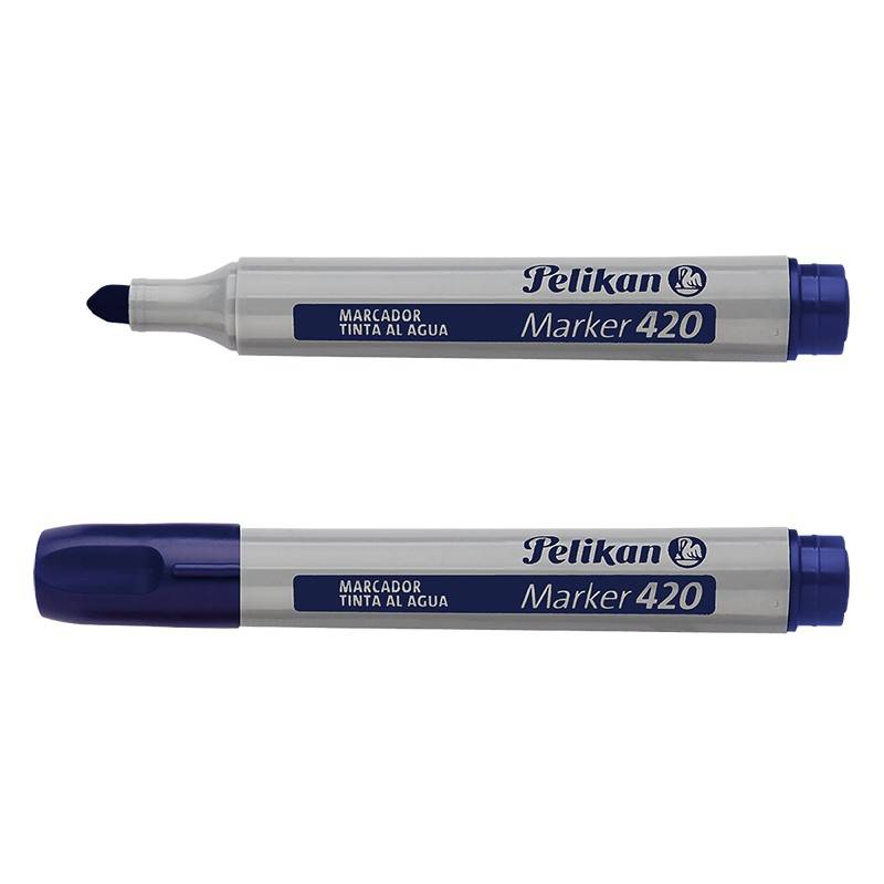 Marcador Pelikan 420 Azul