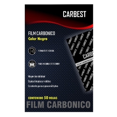 Carbonico Carbest Negro X 50