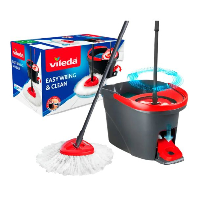 Kit Vileda Escurridor Pedal Y Mopa