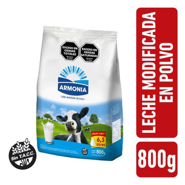 Leche En Polvo Armonia X 800G